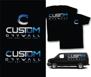 Logo Design by Mario for Custom Drywall Inc. | Design: #21002093