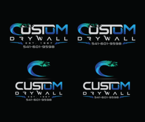 Logo Design by Mario for Custom Drywall Inc. | Design: #21028028