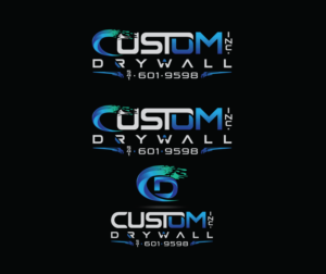 Logo Design by Mario for Custom Drywall Inc. | Design: #21037621
