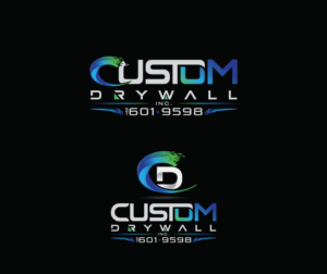 Logo Design by Mario for Custom Drywall Inc. | Design: #21051105