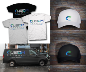 Logo Design by Mario for Custom Drywall Inc. | Design: #21051110