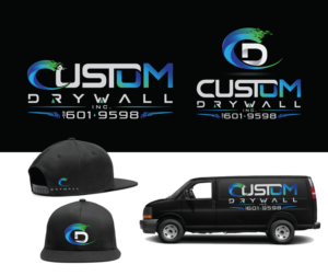 Logo Design by Mario for Custom Drywall Inc. | Design: #21057605