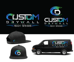 Logo Design by Mario for Custom Drywall Inc. | Design: #21077817