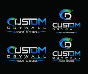 Logo Design by Mario for Custom Drywall Inc. | Design: #21086768