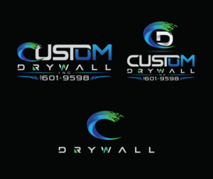 Logo Design by Mario for Custom Drywall Inc. | Design: #21088692