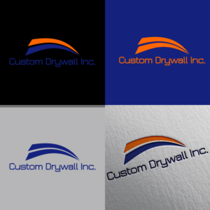 Logo-Design von Saef Saef für Custom Drywall Inc. | Design: #20903211
