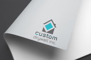 Logo-Design von MK digital für Custom Drywall Inc. | Design #20920627
