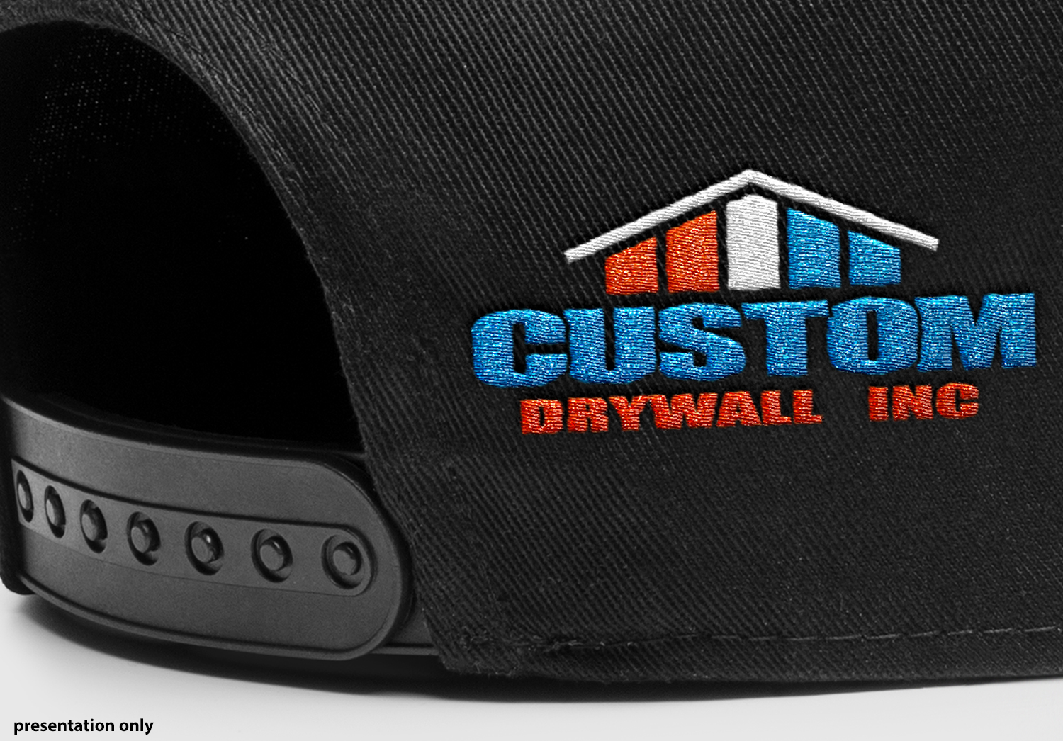 Logo-Design von BT Designs für Custom Drywall Inc. | Design #20900732