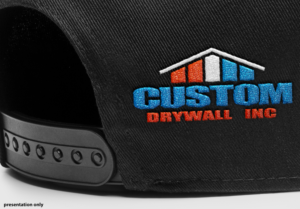 Logo Design by BT Designs for Custom Drywall Inc. | Design: #20900732