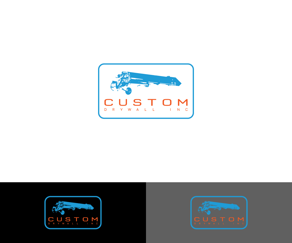 Logo-Design von BT Designs für Custom Drywall Inc. | Design #20926484