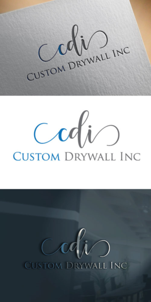 Logo-Design von JAFRIN für Custom Drywall Inc. | Design: #20843786