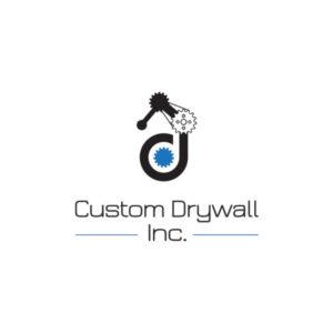 Logo Design by CC Creative Design for Custom Drywall Inc. | Design: #20856290