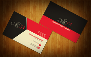 Business Card Design by SyncFuse™ Solutions for Cellar 53 Wine & Spirits | Design #2935700