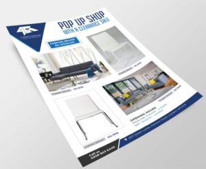 Flyer-Design von debdesign für 4 Front Furniture | Design: #20849815