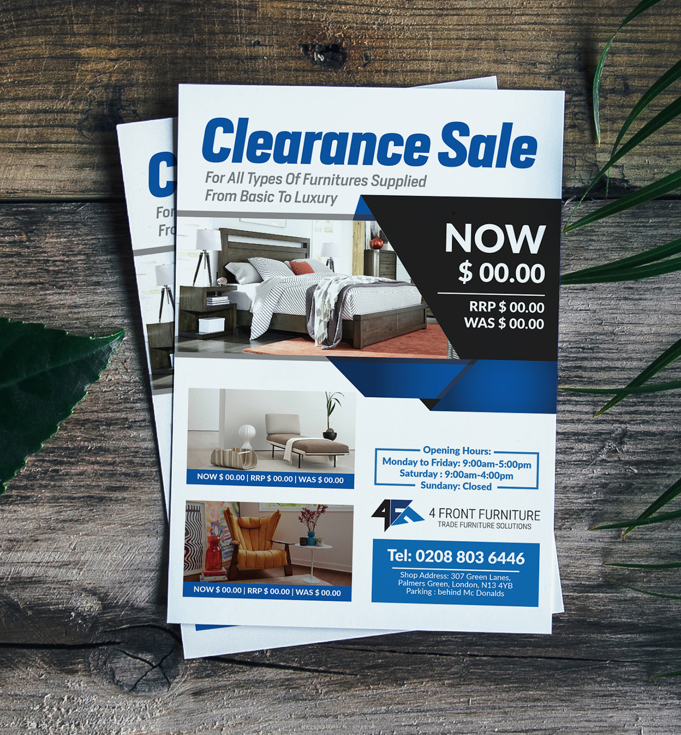 Flyer-Design von Deziners Zone für 4 Front Furniture | Design #20850274