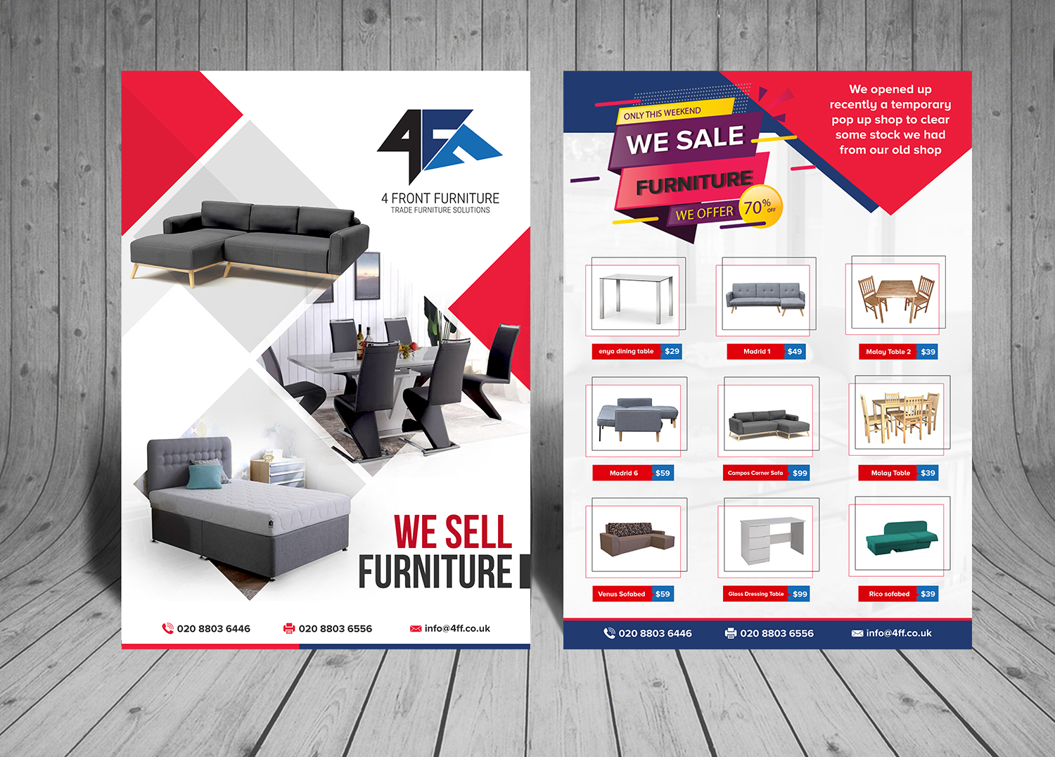 Flyer-Design von creative.bugs für 4 Front Furniture | Design #20867231
