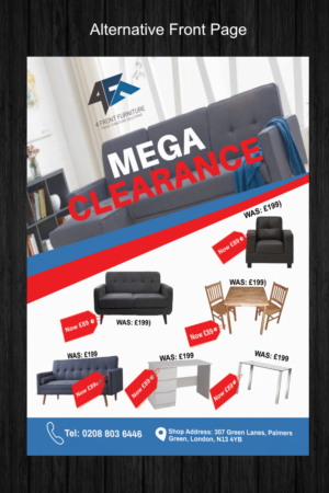 Diseño de Flyer por Kreative Life para 4 Front Furniture | Diseño: #20870369