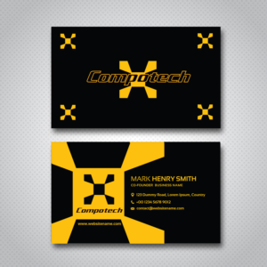 Business Card Design by uk for Compotech Inc. | Design: #20842045