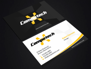 Business Card Design by SKYdesign for Compotech Inc. | Design: #20849658