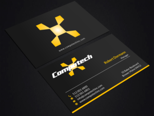 Business card design for engineering firm specializing in defense industry. | Business Card Design by SKYdesign
