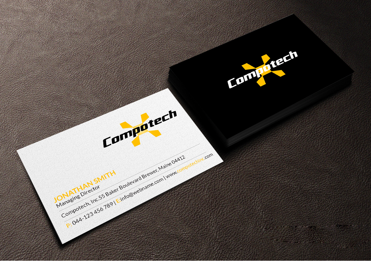Business Card Design by Creations Box 2015 for Compotech Inc. | Design #20847178