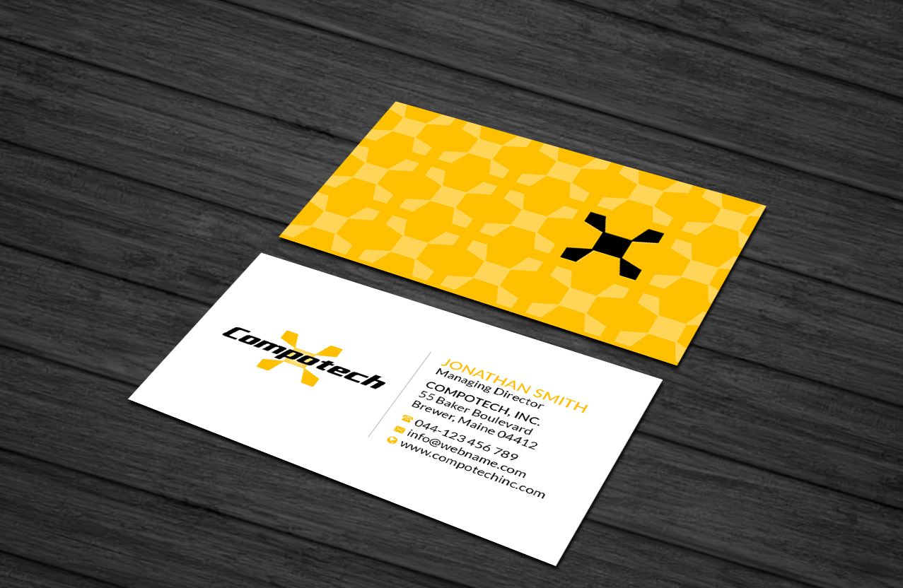 Business Card Design by Creations Box 2015 for Compotech Inc. | Design #20847179
