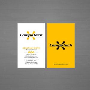 Diseño de Tarjeta de Presentación por Creations Box 2015 para Compotech Inc. | Diseño: #20847182