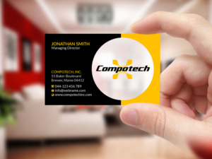 Diseño de Tarjeta de Presentación por Creations Box 2015 para Compotech Inc. | Diseño: #20847207