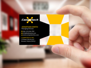 Diseño de Tarjeta de Presentación por Creations Box 2015 para Compotech Inc. | Diseño: #20847208