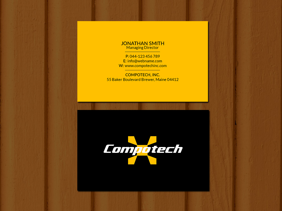 Business Card Design by Creations Box 2015 for Compotech Inc. | Design #20847209