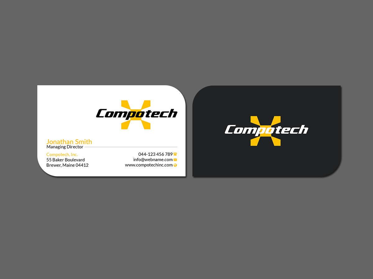 Design de Carte de Visite par Creations Box 2015 pour Compotech Inc. | Design #20848063