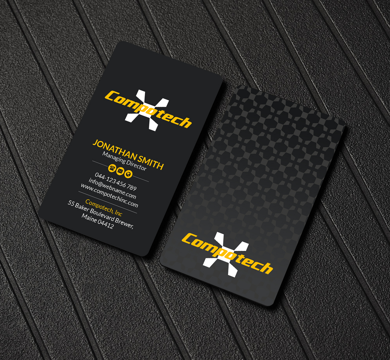 Visitenkarten-Design von Creations Box 2015 für Compotech Inc. | Design #20848067