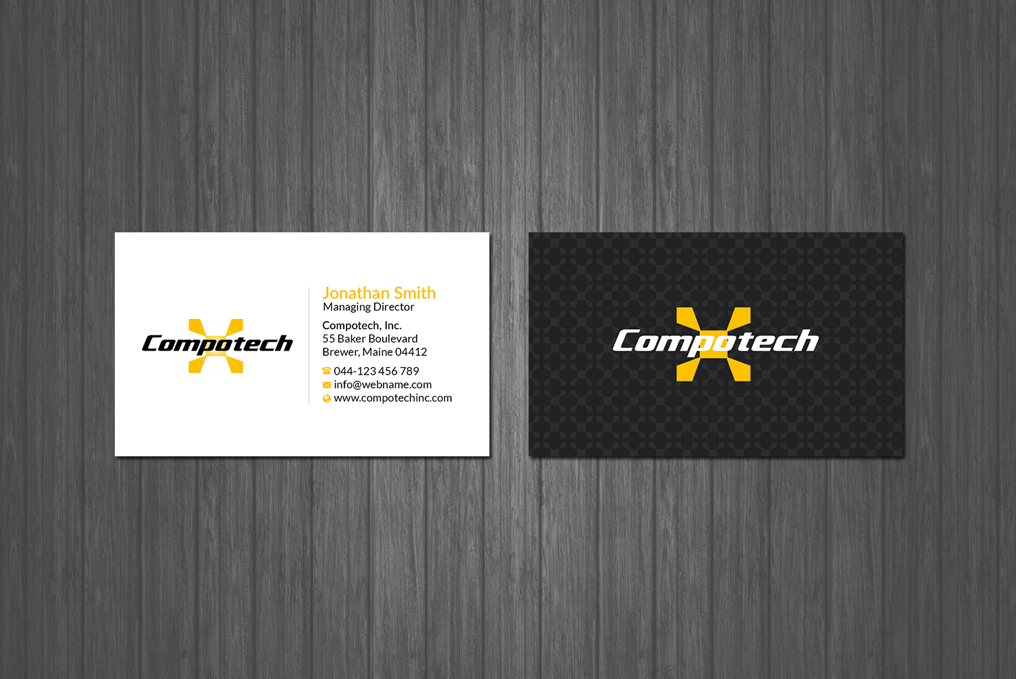 Business Card Design by Creations Box 2015 for Compotech Inc. | Design #20848088