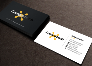 Visitenkarten-Design von Brand aid für Compotech Inc. | Design #20850732