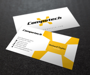 Business Card Design by Brand aid for Compotech Inc. | Design: #20850761