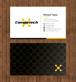 Business Card Design by chandrayaan.creative for Compotech Inc. | Design: #20848584