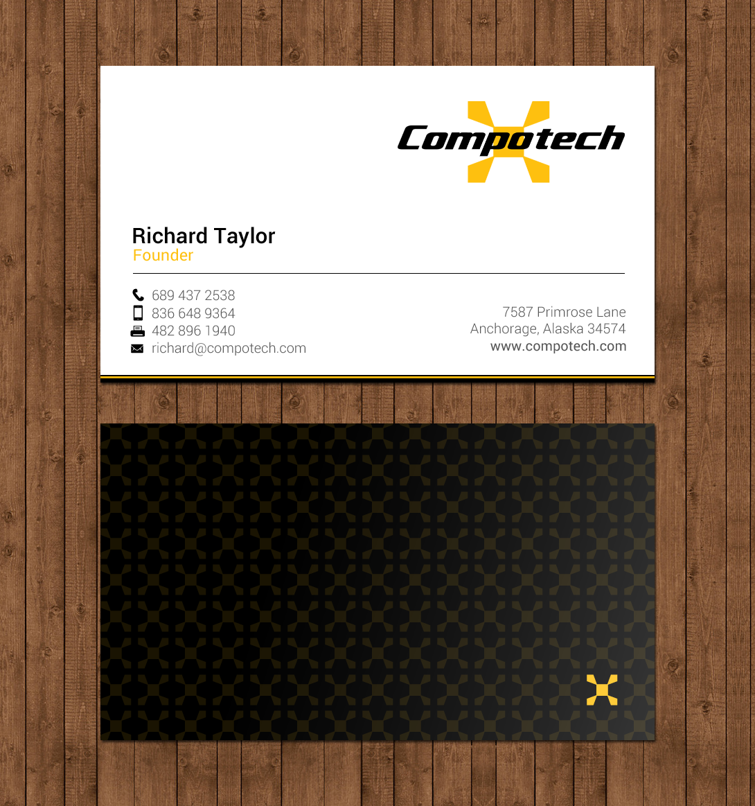 Business Card Design by chandrayaan.creative for Compotech Inc. | Design #20848586