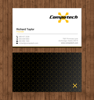 Business Card Design by chandrayaan.creative for Compotech Inc. | Design: #20848586