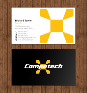 Business Card Design by chandrayaan.creative for Compotech Inc. | Design: #20848587
