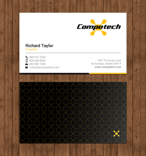 Business Card Design by chandrayaan.creative for Compotech Inc. | Design: #20848588