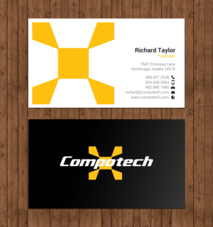 Business Card Design by chandrayaan.creative for Compotech Inc. | Design: #20848589