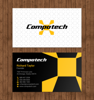 Business Card Design by chandrayaan.creative for Compotech Inc. | Design: #20848590