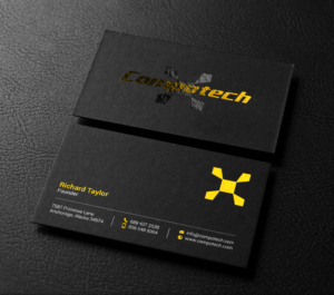 Business Card Design by chandrayaan.creative for Compotech Inc. | Design: #20848594