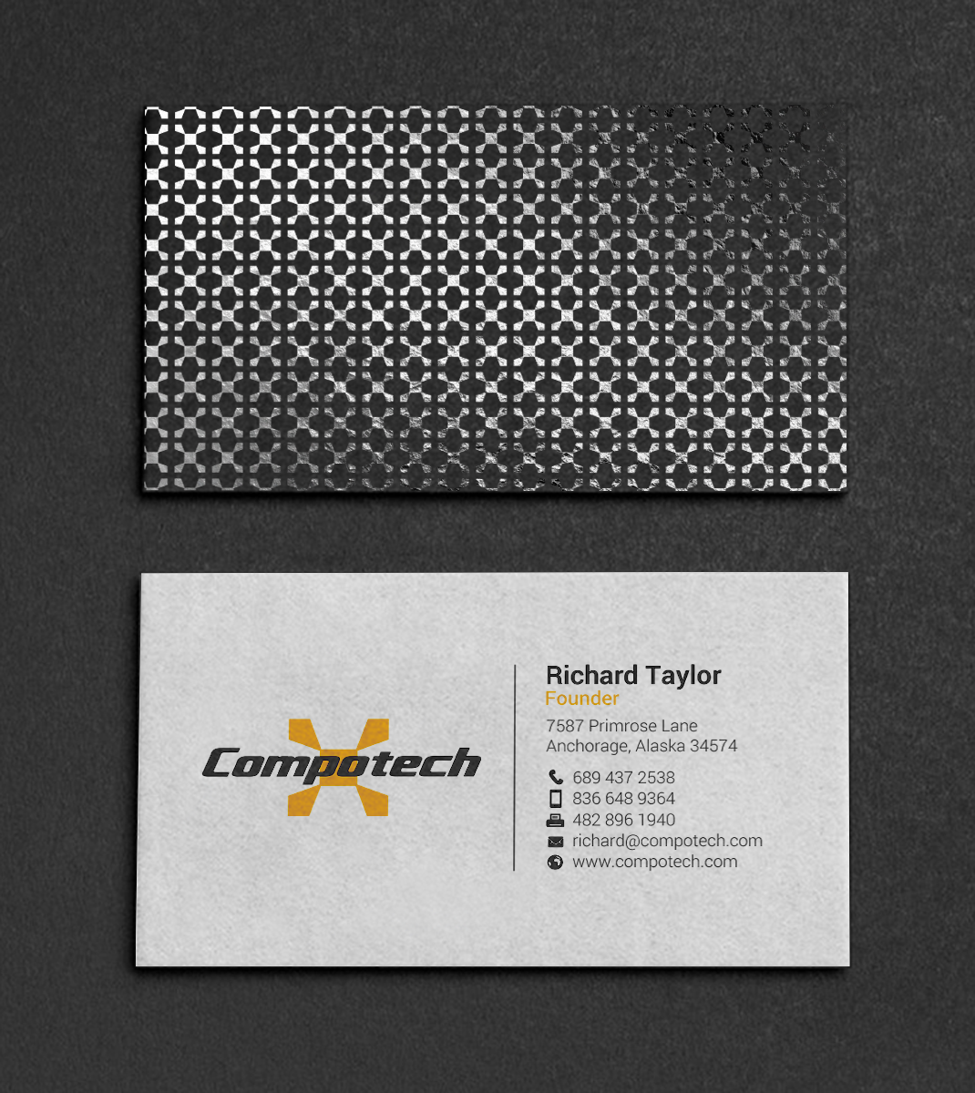 Business Card Design by chandrayaan.creative for Compotech Inc. | Design #20848600