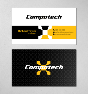 Business Card Design by chandrayaan.creative for Compotech Inc. | Design: #20848611