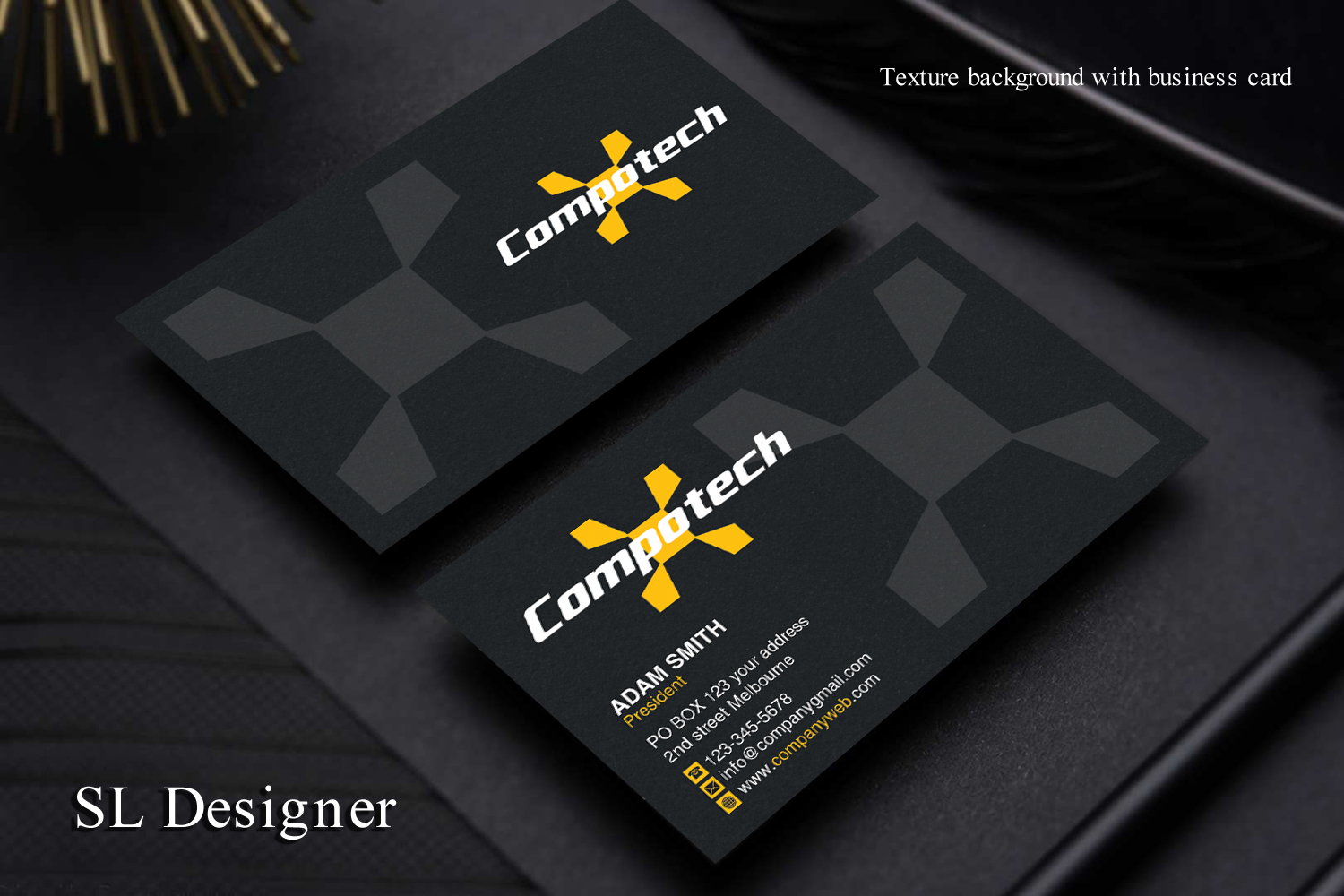 Business Card Design by SL Designer for Compotech Inc. | Design #20844010