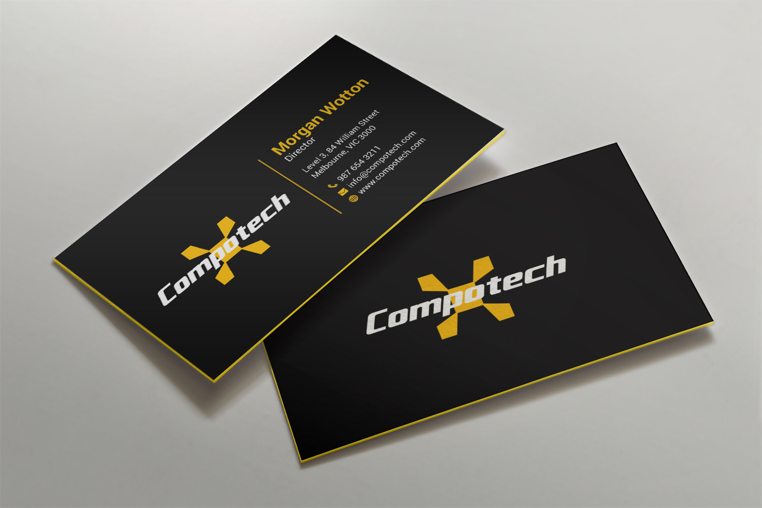 Business Card Design by mdreyad for Compotech Inc. | Design #20854277