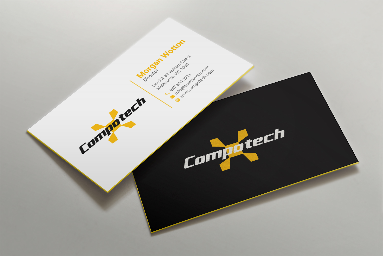 Business Card Design by mdreyad for Compotech Inc. | Design #20854321