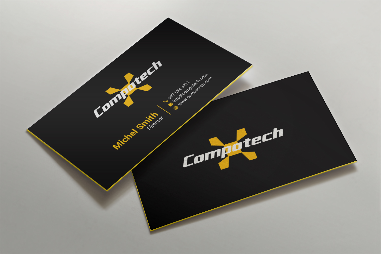 Business Card Design by mdreyad for Compotech Inc. | Design #20854372
