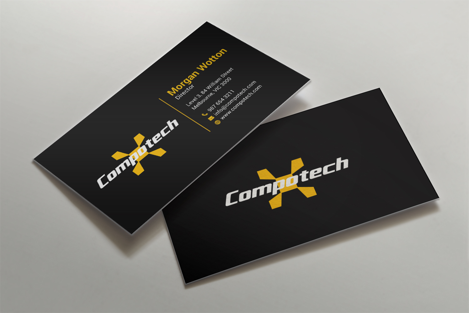 Business Card Design by mdreyad for Compotech Inc. | Design #20854382